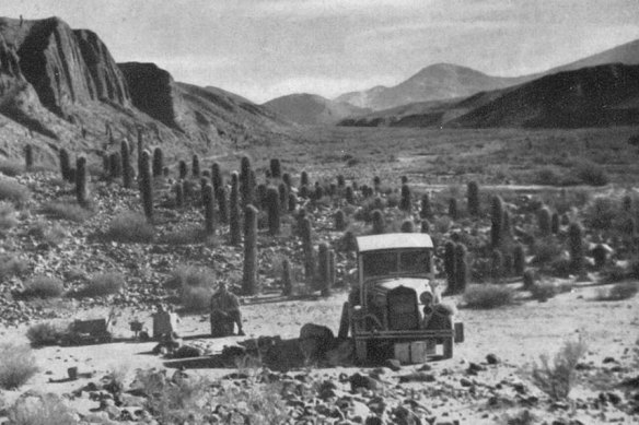 The Blossfeld expedition in Argentina in 1938.