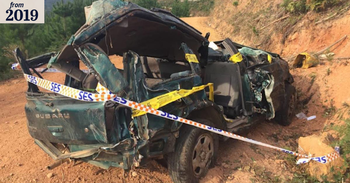 Man and woman fighting for life after horror crash in Bright