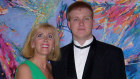Australian citizen Rory Syke, who died in the Los Angeles fires, pictured with his mother Shelley Sykes. 