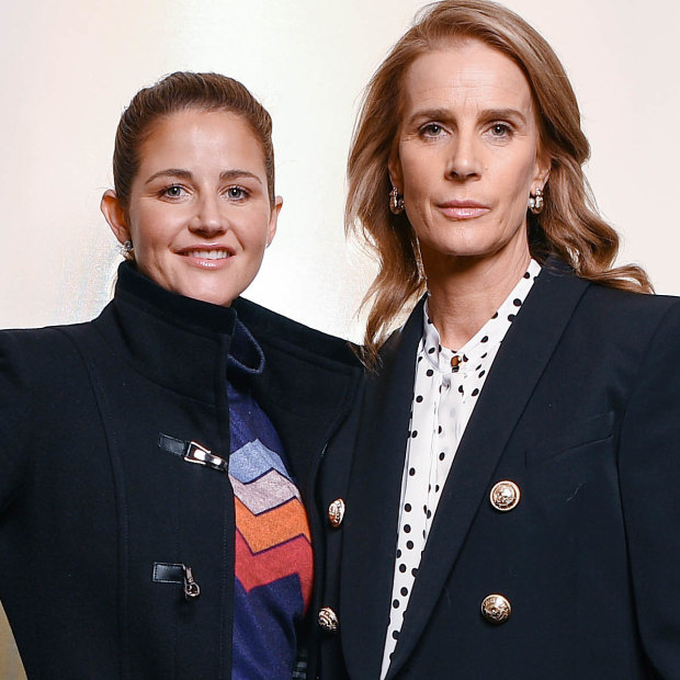 Melbourne Cup-winning jockey Michelle Payne and director Rachel Griffiths formed a close bond while filming <i>Ride Like a Girl</i>. 