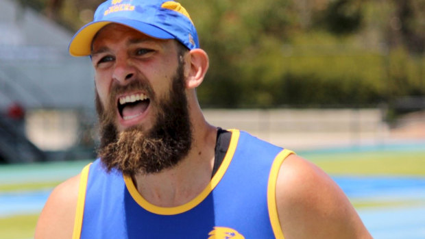 Premiership defender Will Schofield was among senior Eagles to return to training before a break on December 14.