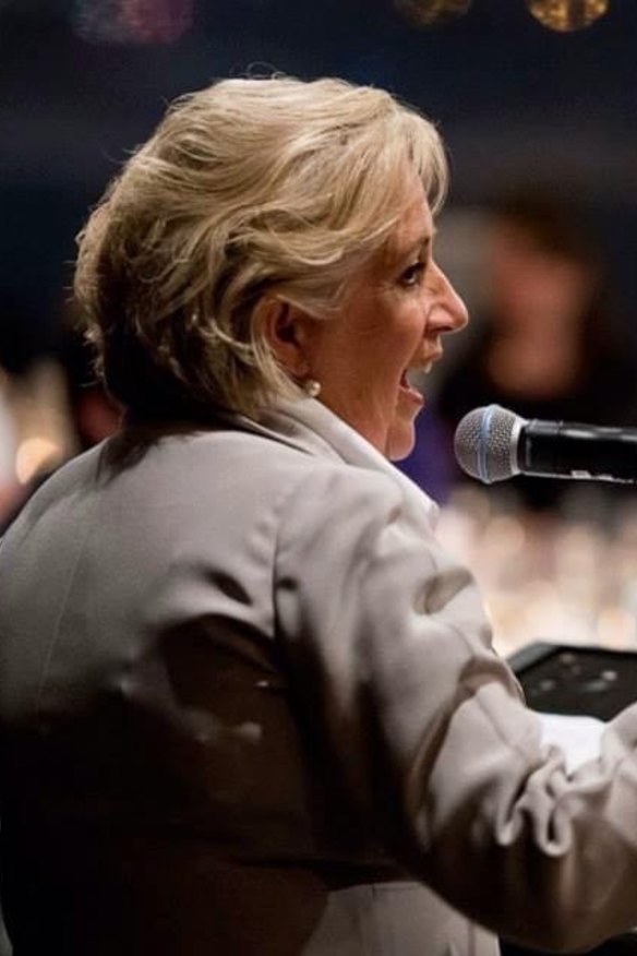 Jane Caro: “The first time I made a speech, I was petrified. These days, I hardly turn a hair.”