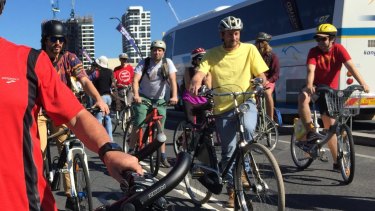 Rolf Kuelsen has been a cycling commuter in Brisbane for almost 40 years.