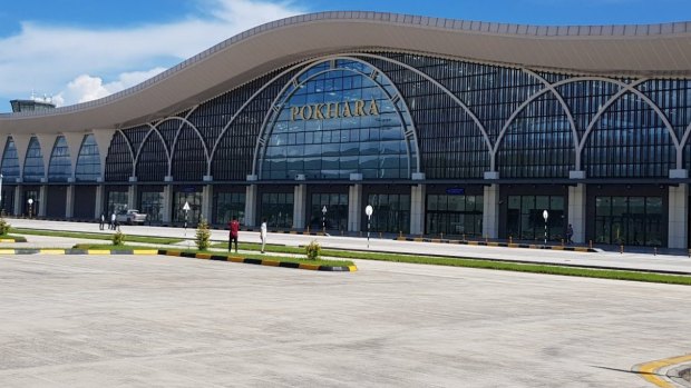 Pokhara International Airport was built with Chinese loan Nepal cannot afford to pay back.