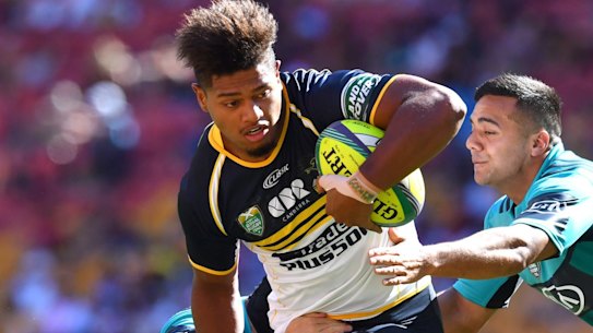 Brumbies rookie Valetini emerges as Wallabies bolter for spring tour