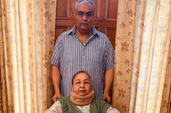 Australian citizen Sunny Joura and his 72-year-old mother Darshan Kaur Jour, who has multiple illnesses, were barred from the repatriation flight.