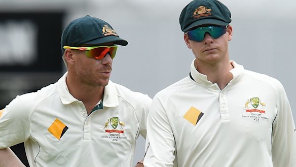 David Warner and Steve Smith both copped 12-month bans.