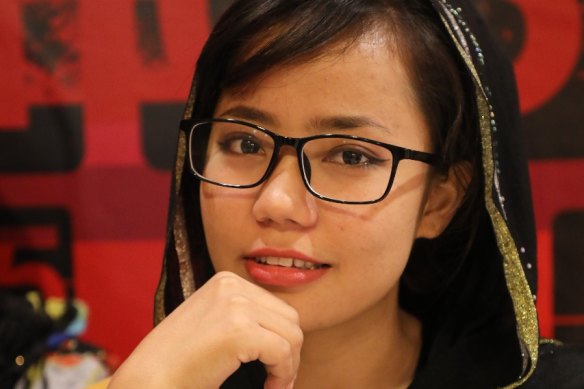 Farahnaz Salehi has been in Indonesia for seven years.