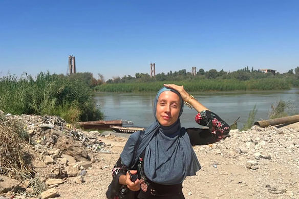 American journalist Shelly Kittleson.