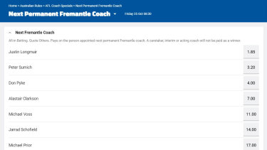 Fremantle Dockers New Coach Hawthorn Hawks Coach Alastair Clarkson Waiting In The Wings