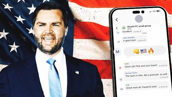 Vice President J.D. Vance was part of the high-level group chat on Signal.