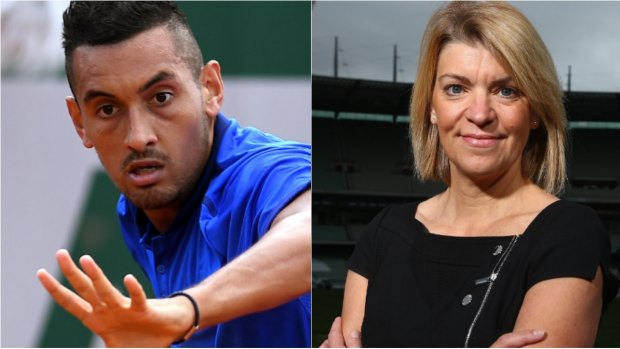 Nick Kyrgios and Kitty Chiller did not see eye-to-eye ahead of the 2016 Rio Olympics.