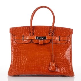 Karin Upton Baker's old Birkin bag fetched the highest price at auction this week.