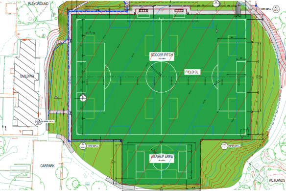 Tender plans for Moreland Council to turn the oval at Hosken Reserve, Coburg North, into a synthetic soccer pitch.