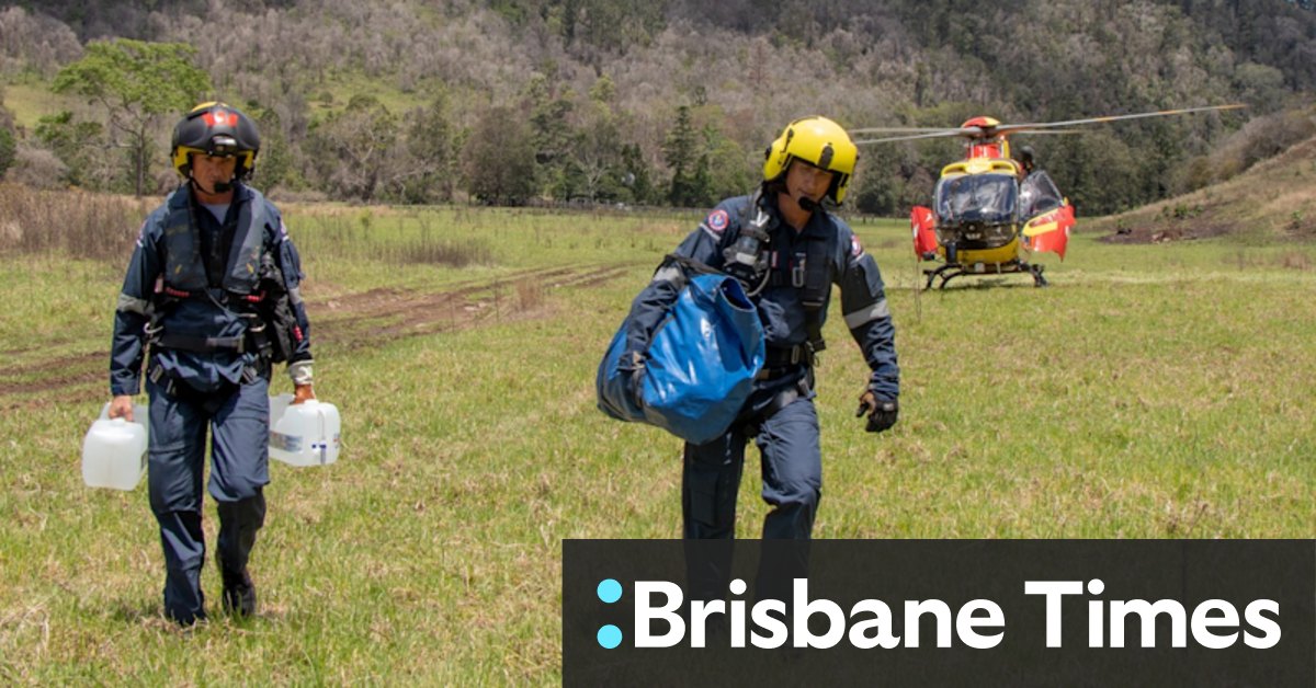 Emergency food flown to campers cut off by swollen creeks - Vimarsana News