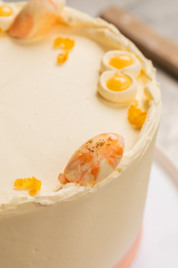Citrus layer cake at Baker of Things.