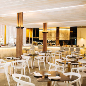 Inside Kuro Bar &amp; Dining.