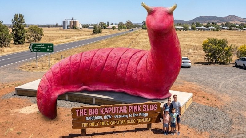 NSW’s next big thing? A giant pink slug