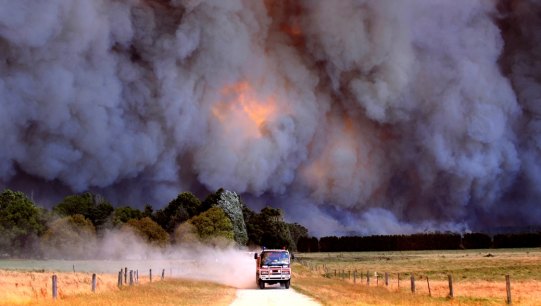 The 2009 Black Saturday fires.