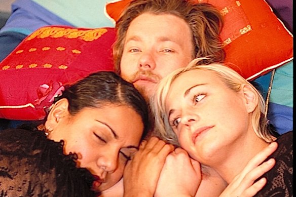 Joel Edgerton with Deborah Mailman  and Abi Tucker.