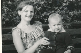 Ruslan Kogan with his mother Irene.