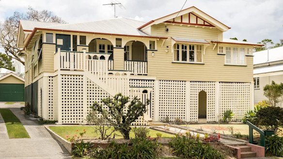 The house at 87 Khartoum Street in Gordon Park sold for $2.03 million at auction in Brisbane on Saturday, October 10, 2026.