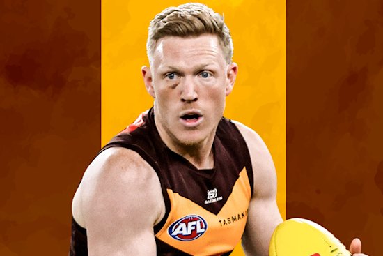 Hawthorn captain James Sicily is enjoying another outstanding season. 