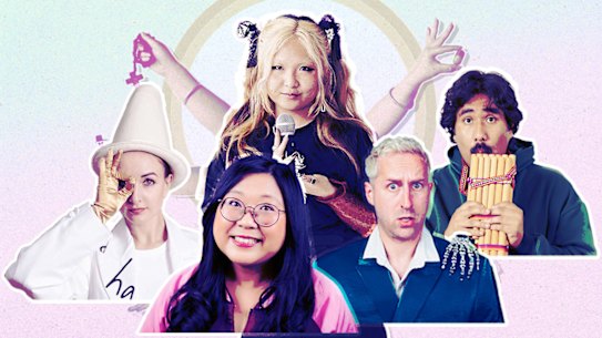 Melbourne International Comedy Festival 2024 composite