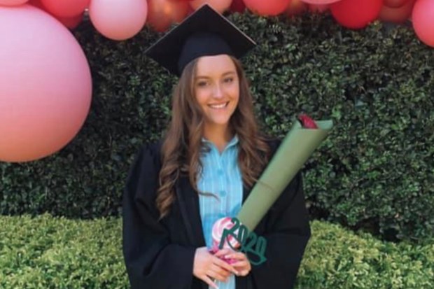 Lilie James, 21, in a photo supplied by her family.