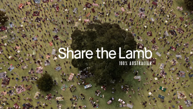 The Meat and Livestock Australia lamb ad aired after Australia Day, later than in previous years.