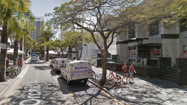 A man was knocked out in an alleged assault in the heart of Surfers Paradise nightclub precinct. 
