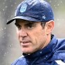 Queensland coach Billy Slater and NSW boss Brad Fittler.