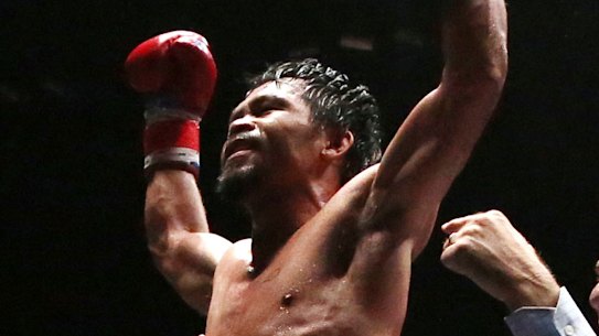 Pacquiao beats Matthysse to claim WBA welterweight title