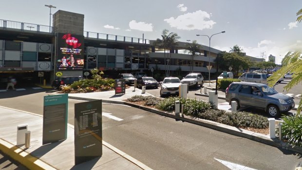 Sunshine Plaza shopping centre in Maroochydore, the suburb with the second-highest number of car-park crashes in the country.