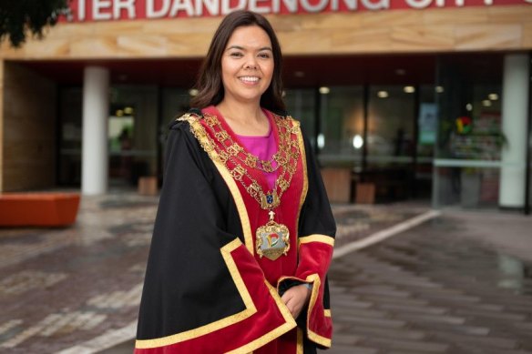 Mayor Eden Foster, a potential successor for Daniel Andrews in the seat of Mulgrave.