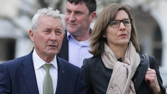 Trial to be heard partly in secret ... barrister Bernard Collaery. 