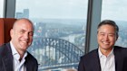 (L-R) Frank Heckes, head of private equity ANZ, Ken Wong, head of Asia  Pacific infrastructure 