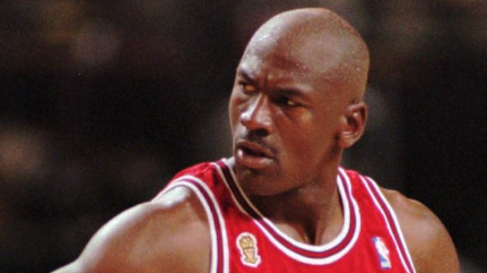 Michael Jordan during his NBA playing days.