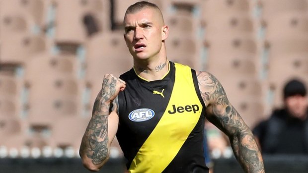 Richmond's 'beast' Dustin Martin.