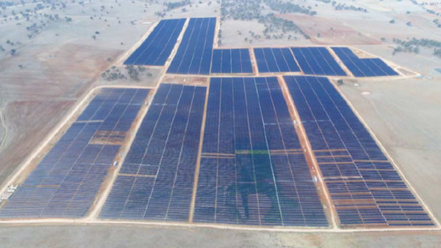 Manildra solar farm in NSW.
