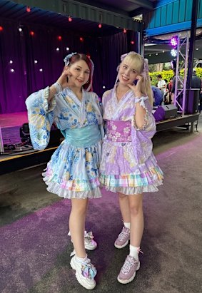 The cosplay-themed market was well attended in 2024 despite rainy weather.