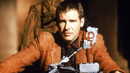 The original: Harrison Ford in the sci-fi classic, Blade Runner.