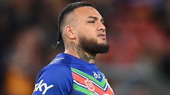 Addin Fonua-Blake has been stood down by the Warriors.
