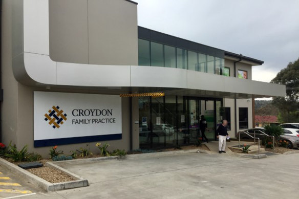 The GP worked at the Croydon Family Practice in Melbourne's east.