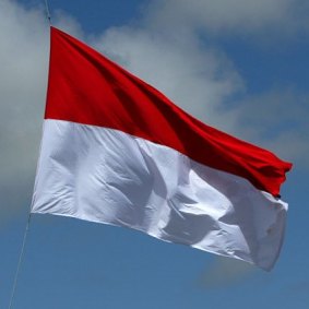 Indoenesian flag.