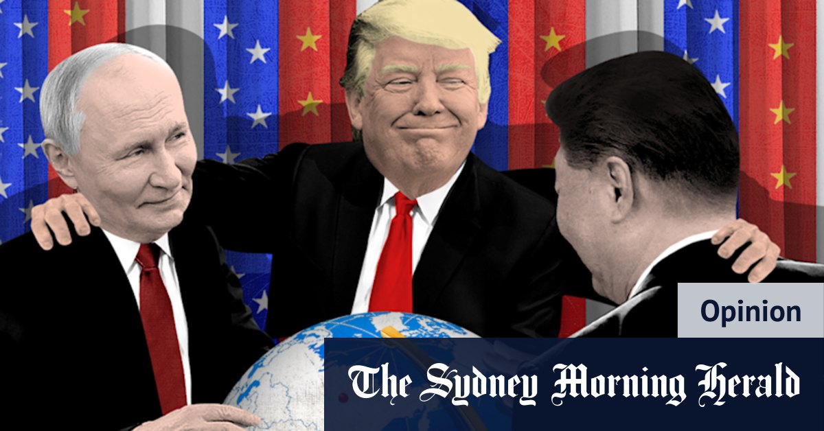 Donald Trump doesn’t understand soft power, but folds to hard men Vladimir Putin and Xi Jinping