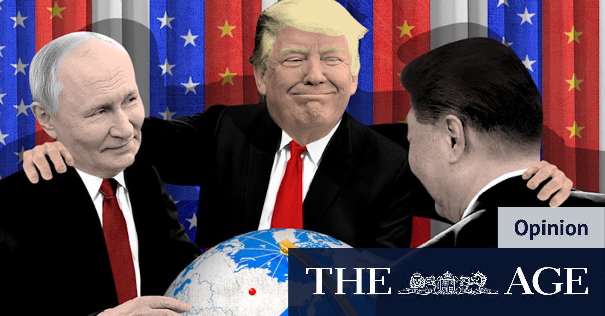 Without soft power, Trump is left with the hard men of Russia and China