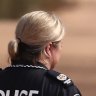 Police near the remote property in Wieambilla, Queensland, where two officers were fatally ambushed.