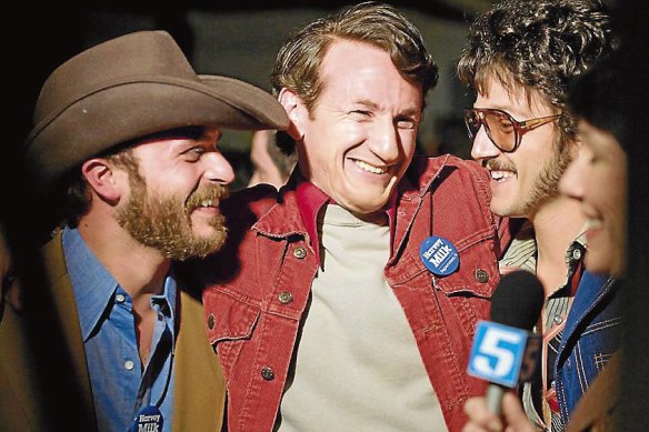 Sean Penn played Harvey Milk on the big screen.