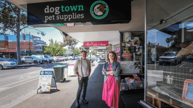 This suburb is being stripped of shops. The council is trying to stop the exodus